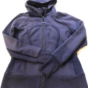 Navy Blue LULULEMON Scuba Jacket